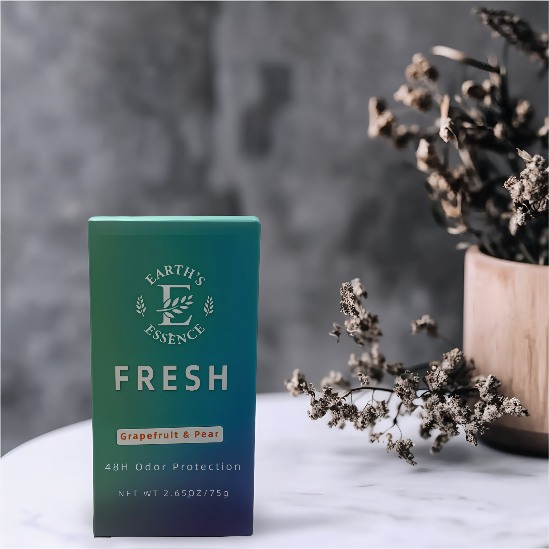 Aluminum Free Deodorant 2 pack unisex ( Grapefruit & Pear)